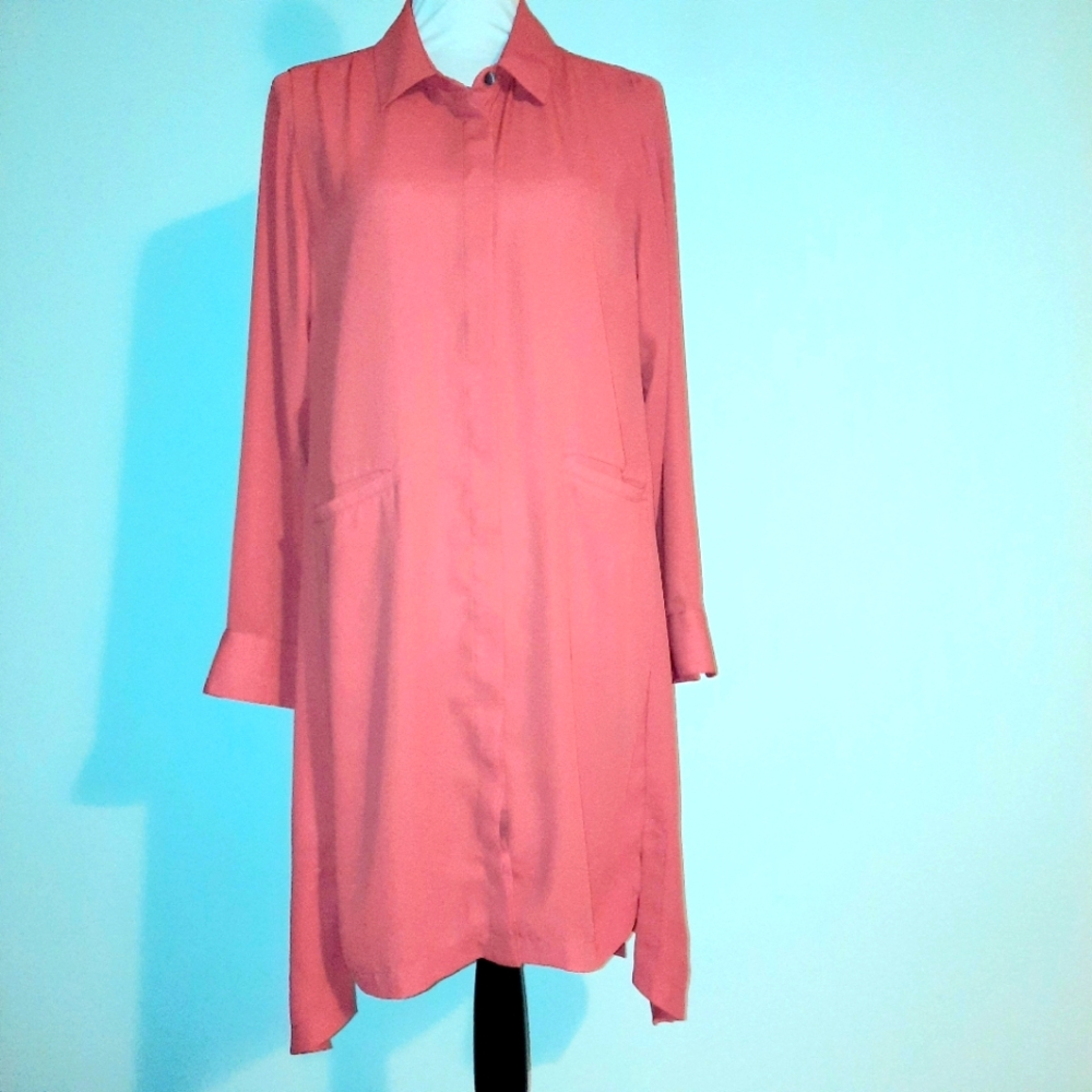 Soft Surroundings button front tunic